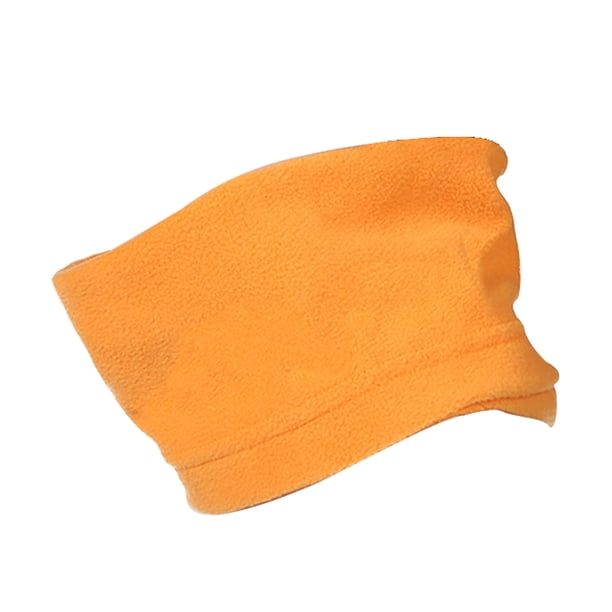Injueey Calentador de cuello colores surtidos térmico cómodo cuello polaina espesar gran textura accesorios de ciclismo pañuelo para el cuello para Suministros térmicos Naranja Injueey HA059437-14