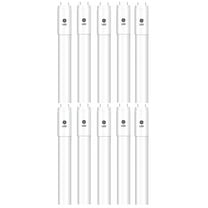 (case of 10) GE Lighting 34261 LED Tube T8, 48 inches, 6500K Daylight, Type C LumenChoice, Selectable Lumens, Dimmable, LED upgrade for 4ft T8 Fluorescent Lamp