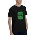 thumbnail image 2 of Burger King Logo Men'S Basic Short Sleeve T-Shirt Fad Black Small, 2 of 8