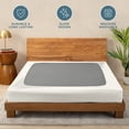 thumbnail image 4 of Bare Home Box Spring Cover - Microfiber - 4-Way Stretch (King, Cream), 4 of 6