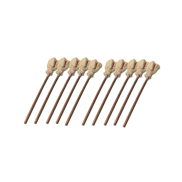 10pcs Loofah Loofah Pen Brush Tetera Brush Loofah Brush Kung Tea S