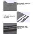 thumbnail image 4 of Womens Short Sleeve Two Piece Outfits Loungewear Sweatsuit Sets Outfits Athletic Tracksuits, 4 of 6