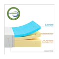 thumbnail image 3 of Zinus 10 Inch Gel Infused Green Tea Memory Foam Mattress in White Fabric - Twin, 3 of 7