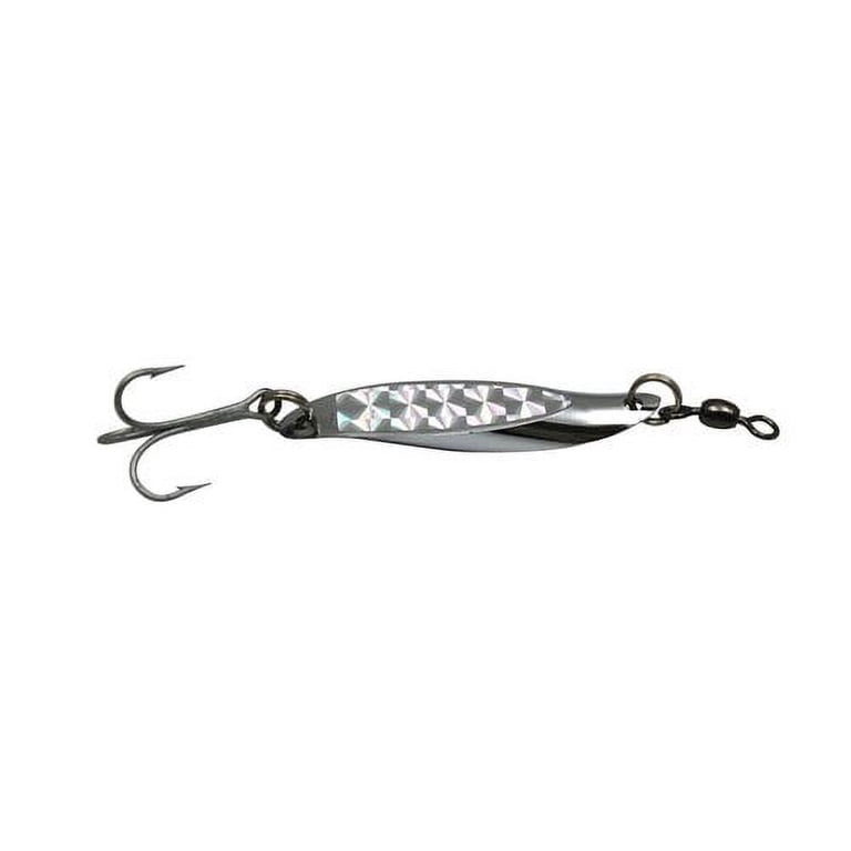 eight shoff's triple teazer spoon fishing lures Scissorkick Fish Frostbite USA Moonshine Shiver Spoons currently come in 1/4 oz. Yakima Bait 1/32 oz Triple