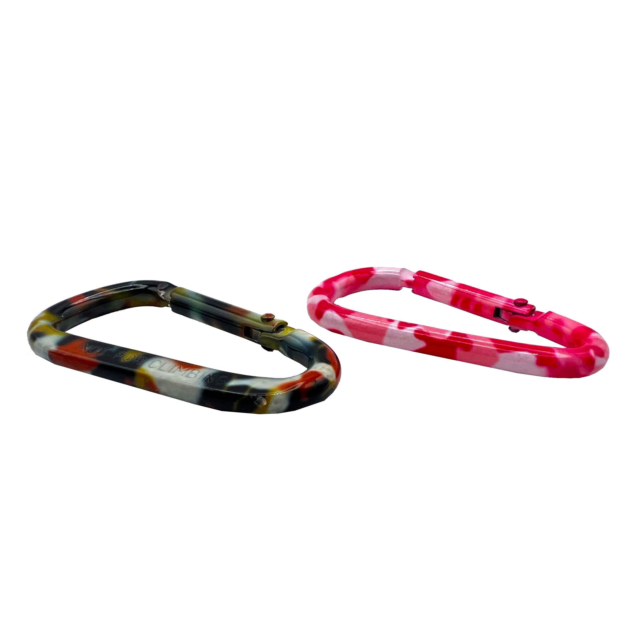 (10 pack) Mini Camo Spring Link, Aluminum, Gear Clips, 2 Pack, 2.25" inches, Peerless Chain Company, #4727538