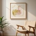 thumbnail image 6 of Golden Boho Tropical Vibes - Painting Abstract Minimalist Boho Geometric Pastel Modern Art Botanical Unframed Wall Art Print 30 x 30 inches, 6 of 9