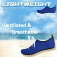 thumbnail image 6 of TELOLY Water Shoes for Women Men,Rapid Drying Swim Shoes,Water Socks for Beach,Swimming and Outdoor Activities,Blue1, 6 of 7