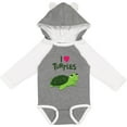 thumbnail image 3 of Inktastic I Love Turtles Boys or Girls Long Sleeve Baby Bodysuit, 3 of 5
