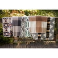 thumbnail image 2 of Luxe Faux faux Throw 50x60 Natural Sheepskin 1-Piece Plush Blanket, 2 of 5