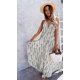 thumbnail image 1 of Sexy rayas cuello pico sin mangas espalda descubierta Maxi vestido 2022 otoño mujeres Club fiesta noche Vestidos playa cubrir ZefeiWu 8390611275761, 1 of 1