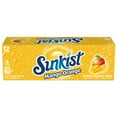 thumbnail image 4 of Sunkist Caffeine Free Mango Orange Soda Pop, 12 fl oz, 12 Pack Cans, 4 of 10