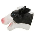 thumbnail image 4 of Qiilu Hand Puppet Toys Animal Head Hand Puppet Toys Simulation Cattle Shaped Hand, 4 of 8