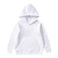thumbnail image 5 of WhouRiu Girls Letter Graphic Hoodies Kids Long Sleeve Hooded Pullover Autumn Winter Cute Cozy Casual Sweatshirts With Pockets,3-4 Years, 5 of 5
