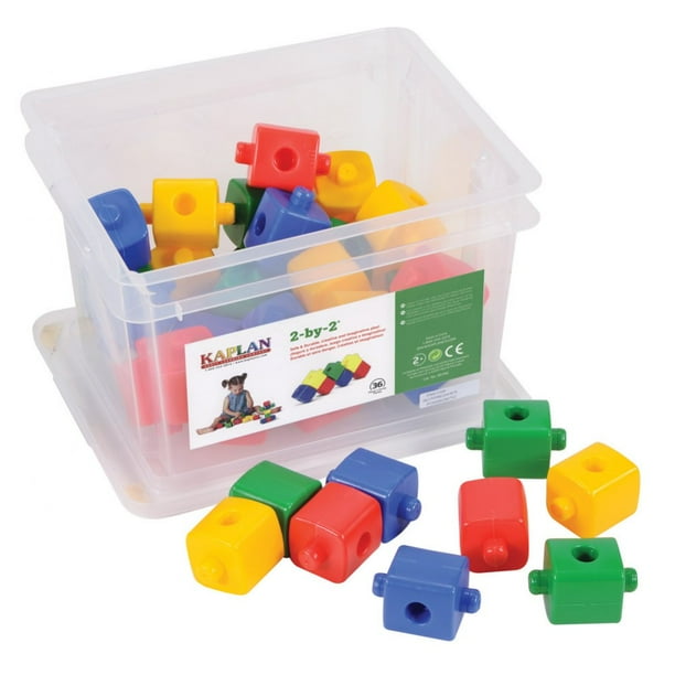 Kaplan Early Learning 2by2 Manipulative Set 36 Pcs
