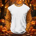 thumbnail image 2 of Ruiwill Boys Halloween Shirt Size 10-11 Years Boys Halloween Tshirt Long Sleeve Bat Graphic Print Cute Fall Kids Tops, 2 of 4