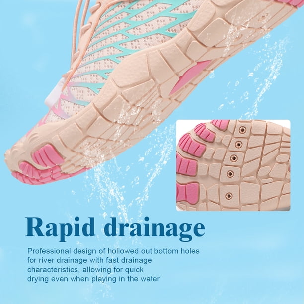 Zapatos de agua para niños, zapatos descalzos, zapatillas de buceo suaves de secado rápido para niños y niñas