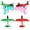 2pcs * C, variant on Dinosaur Foam Glider Launcher Toy, Foam Glider Airplane Launcher Toy Dual Flight Modes,Fun Outdoor Flying Catapult Toy - Fun Birthday Gifts & Party Favors (2PCS * A)