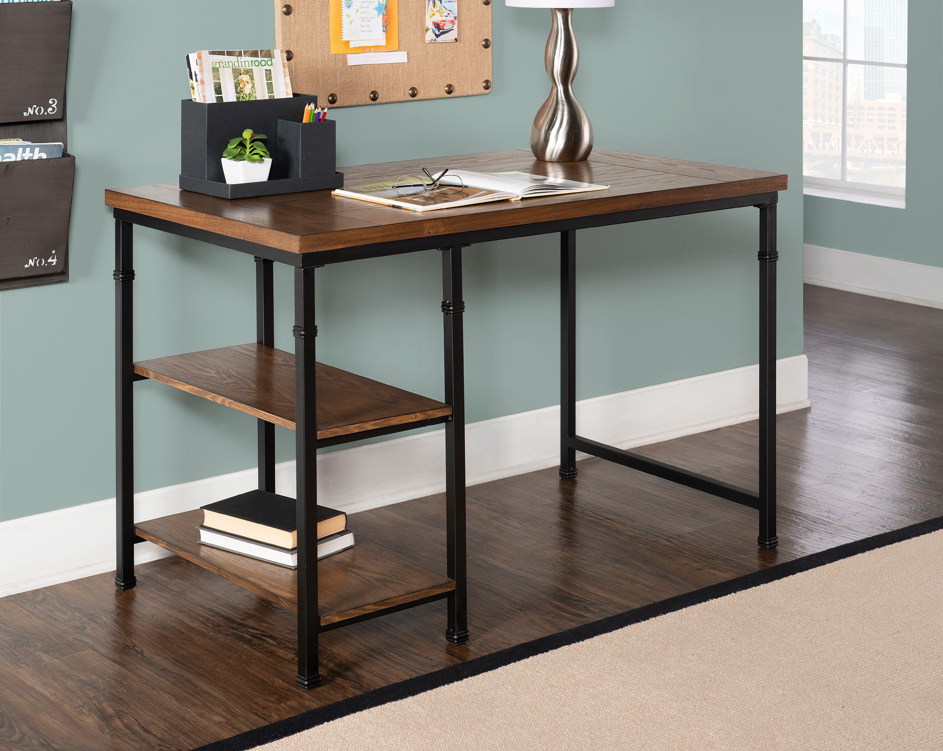 small 2 shelf desk small 2 shelf desk