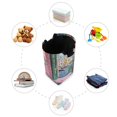 thumbnail image 7 of Yayeee Freestanding Laundry Hamper with Handle Collapsible Large Storage Basket for Clothes, Green Window Sea, 7 of 7