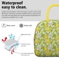 thumbnail image 3 of Lunch Bag Lunch Box for Women Reusable Insulated Lunch Bags,Water-Resistant Yellow Lemon Branch Cooler Lunch Tote Bag, Large Capacity for Work Travel Picnic, 3 of 6