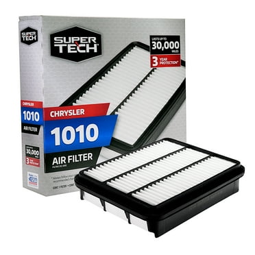 SuperTech 1010 Engine Air Filter, Replacement Filter for Chrysler Fits select: 1994-2003 MITSUBISHI GALANT, 1995-2005 MITSUBISHI ECLIPSE
