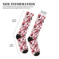 thumbnail image 4 of Pofeuu Makeup Print Compression Socks for Women & Men Circulation - Best Support for Nurses,Running,Athletic,Sports, 4 of 7