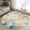 Mocha Brown, variant on Bathroom Rugs 2x3 Ft, Blue Beach Coastal Non Slip Area Rugs for Kitchen Bedroom Entryway, Summer Nautical Coral Shell Botanical Vintage Washable Carpet Runner Rug Floor Mats for Bedroom Home Decor