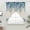 Blue Beige, variant on Spring Blue Floral Swag Curtains for Kitchen/Bedroom/Living Room, Farmhouse Weeping Floral Leaves Wood Scalloped Curtains 63 Inch Long, Window Swag Topper Curtains Valances 2 Panels Set 36"x63"