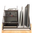 thumbnail image 5 of Wooden Office Desk Organizer Mail Rack for Desktop with Pen Holder White, 5 of 5