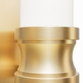 thumbnail image 3 of Hunter - Lenlock 1-light Alturas Gold, Small Sconce Light, Dimmable, Modern Style, for Bedrooms, Dining, Living Rooms - 19904, 3 of 6