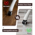 thumbnail image 6 of ChakmeOne Chair Mat for Hardwood Floor 36x48 Desk Rug Floor Protector Non-Slip & Machine Washable,Smooth Rolling for Office Chairs, 6 of 10
