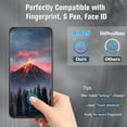 thumbnail image 3 of [3+2 Pack] Galaxy S23 FE Screen Protector, 9H Tempered Glass, Ultrasonic Fingerprint Support, 3D Curved,HD Clear Scratch Resistant for Samsung Galaxy S23 FE 5G Glass Screen Protector(6.4 Inch), 3 of 5