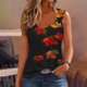 thumbnail image 1 of Puntoco Tops sin mangas para mujer, camisetas sin mangas para mujer, camisetas de verano, blusas holgadas informales sin mangas con cuello redondo, 1 of 4