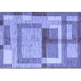 thumbnail image 1 of Ahgly Company Indoor Rectangle Abstract Blue Modern Area Rugs, 5' x 8', 1 of 4