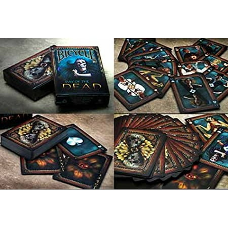 Bicycle Day of The Dead by Collectable Playing Cards - Trick, Recommended for ages 12 and above. By Mike Guistolise From (Best Playing Cards For Tricks)