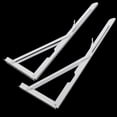 thumbnail image 3 of simhoa 2 Pieces Folding Shelf Brackets K Type Spring Steel Brackets Shelf Hardware 20inch, 3 of 8