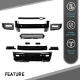 thumbnail image 6 of CROSSDESIGN Front Rear Lip Bumper Guard Skid Kit For 2020-24 Land Rover Defender 90 110 130, 6 of 10