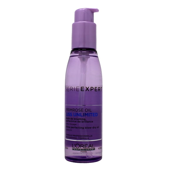 L'Oreal - Professionnel Serie Expert - Liss Unlimited Primrose Oil Shine Perfecting Blow-Dry Oil - 125ml/4.2oz