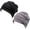 Black+Gray, variant on Chemo Cap Headwear for Women Turbans Beanie Rose Flowers Hat Headwrap for Cancer Patient Hair Loss