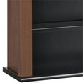 thumbnail image 4 of Hawthorne Collections Double Media Wall Storage in Cherry and Black, 4 of 5