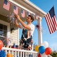 thumbnail image 3 of EGNMCR Memorial Day Decorations,4Th of July Decorations, Patriotic Decorations Independence Day Aprons Festive Decor Kitchen Cooking For Stain Protection Pre shrunk cotton and linen, 3 of 5