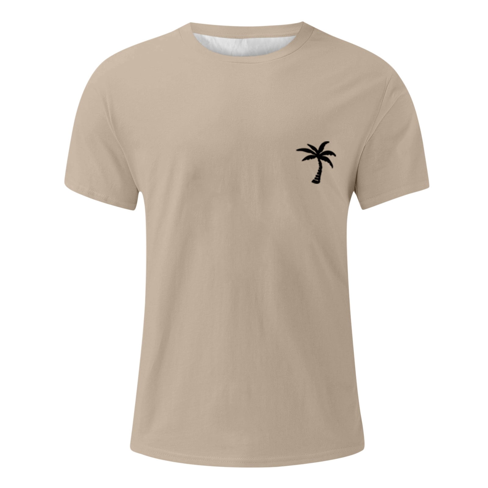 T-shirt Homme Manches Courtes Imprimé Arbre - 95% Polyester 5% élasthanne - Style Décontracté été - 11