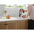thumbnail image 7 of Delta 9178TL-AR-DST Leland 1.8 GPM Single Hole Pull Down Touchless Kitchen Faucet - Arctic, 7 of 7