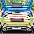 thumbnail image 3 of 10pcs Cord Clips Plastic Black OEM REF 10116060 For MG ZS MG3 Rear Boot Load Cover Parcel Shelf String Cord Clips Retainer, 3 of 5