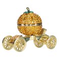 thumbnail image 3 of Caja de baratija de calabaza, cofres de joyería Caja de joyería Carro de carruaje de aleación de zinc antiguo para Acción de Gracias Día de la madre, ,Pumpkin Cart Ornament Pumpkin Cart Statue Pumpkin, 3 of 8