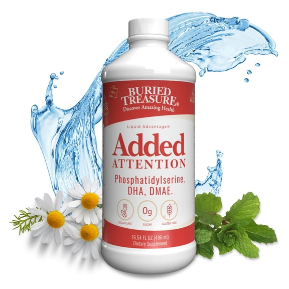 Buried Treasure Added Attention for Children Liquid, 16 Fl Oz