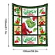 thumbnail image 2 of Grinch Decor Grinch Christmas Decorations Bathroom Grinch Christmas Decorations Facecloth Blanket Green Blanket Christmas Gift Home Sofa Cover Blanket Holiday Decoration Blanket, 2 of 2