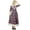 Multi-color, variant on Phagun Women Printed Multicolour Double Layer Anarkali Kurti Indian Clothing-18