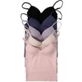 thumbnail image 2 of Women Camisole Vest with Built in Shelf Bra Spaghetti Strap Tank-Top, Adjustable Strap, 2 of 8