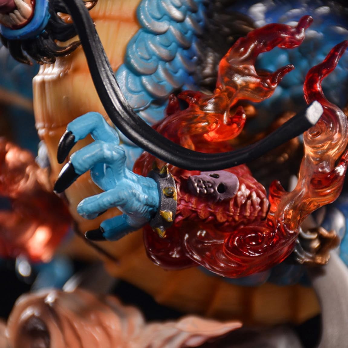 New Four Emperors Kaido (Resonance Ver) Character Anime Model Statue Action Figures Desktop Ornament Popular Decorations Fan Souvenirs Creative Gift Collectable